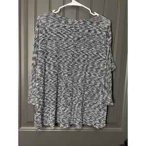 Bonnie Brooks Black and White Patterned Sweater Size 2x